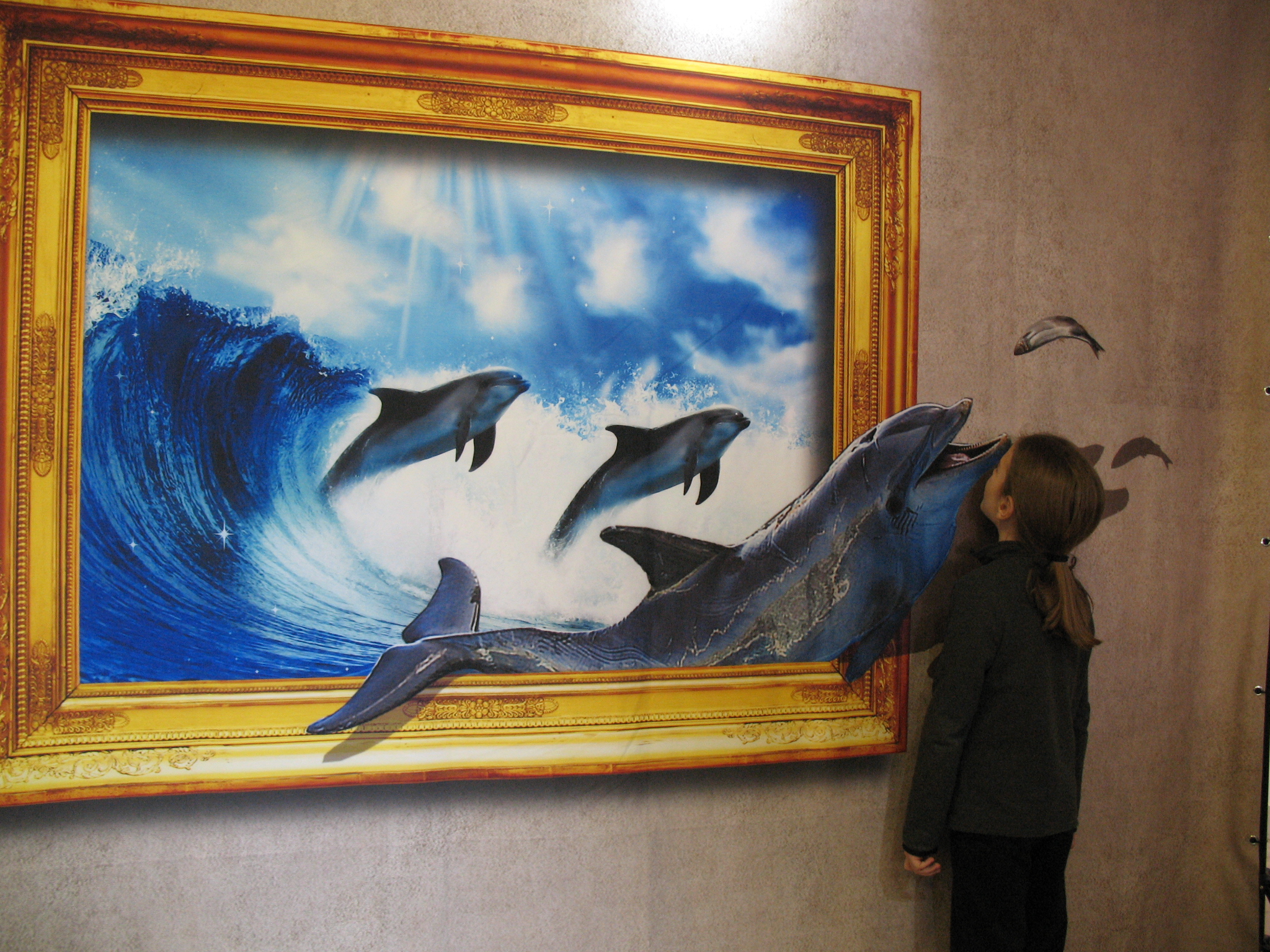 Elevii clasei a II-a B în vizită la Muzeul Iluziilor